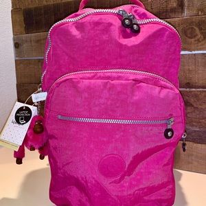 Pink Kipling Backpack